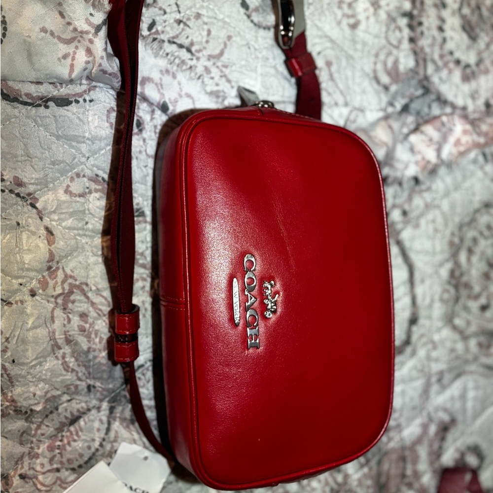 Coach Cherry Red Crossbody Bag